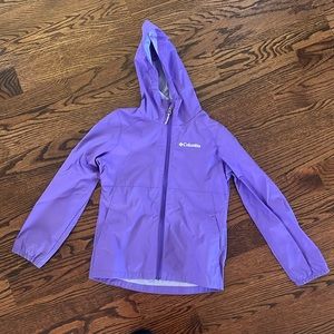 Girls rain coat